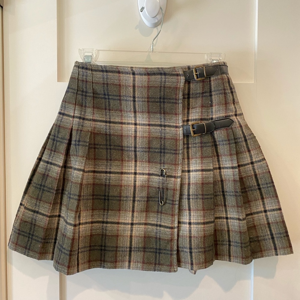 The Limited 90s vintage plaid skirt